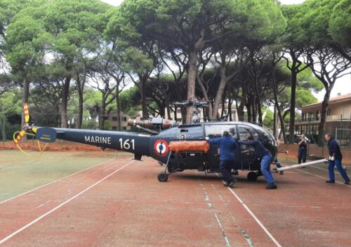 Alouette III n°100 (161), ETAN Hyères (JC. Duchesne 18-9-2024)