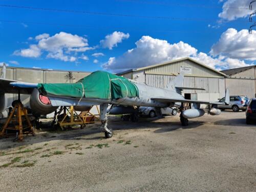 Etendard IV P n°153, Musée aéronautique d'Orange (C. Morin, 10-10-2024)