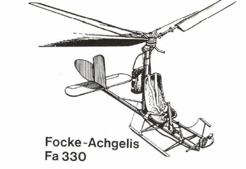 Focke-Achgelis Fa 330 (dessin)