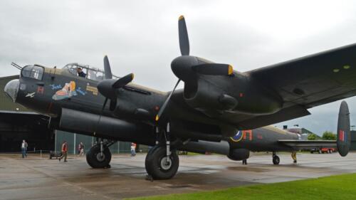 Lancaster ex WU15, Linc. Aviation Heritage Centre, East Kirkby))