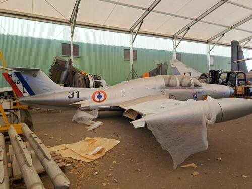 MS 760 n°31, restauration achevée, EA Lyon-Corbas (C. Morin, 31-8-2024) 
