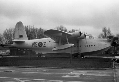 Sunderland ML824, RAF Museum Hendon (JP. Dubois, 1977)