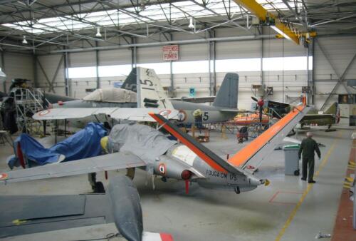 Zéphyr n° 1, Anaman Rochefort, hangar St Trojan (Couthures, mai 2007)