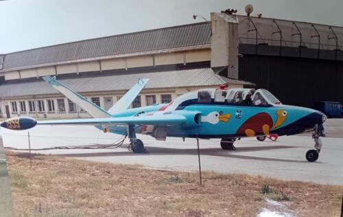 Zéphyr n°14, décoration spéciale pour le retrait du Zéphyr à la 59S (11-1994)